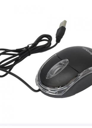 Мышка компьютерная проводная JEDEL TB220, Black
