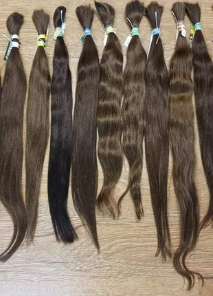 Русые волосы для наращивания от 60$ за 100 грамм