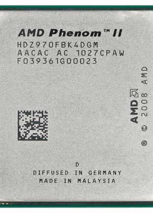 Процесор AMD Phenom II X4 970 3.5 GHz sAM2+/AM3 125W б/у