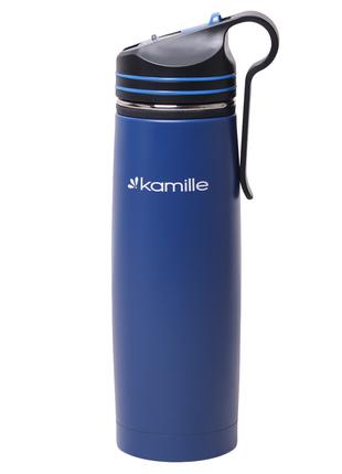 Спортивный термос-бутылка Kamille KM-2058 500мл синий
