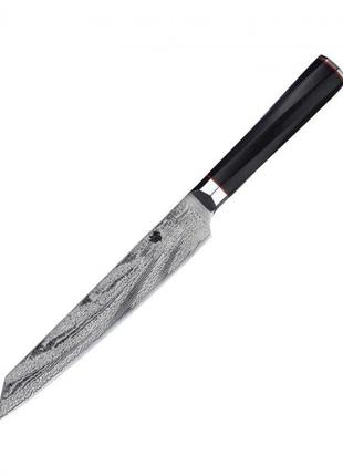 Нож слайсер Damascus DK-AK 3003 AUS-10 дамасская сталь 73 слое...