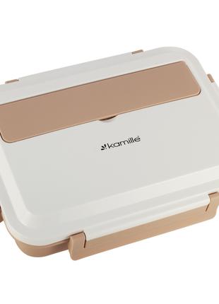 Ланч-бокс Kamille KM-2145RZ 1000 мл бежевый