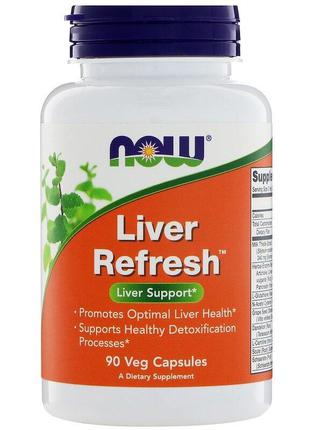 Now Foods, здоровье печени Liver Refresh, 90 и 180 шт