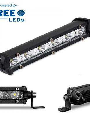 LED балка D4 18W дальний свет 200mm 2972