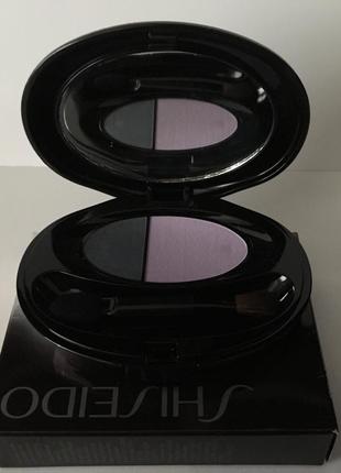 Двойные шелковые тени shiseido silky eye shadow duo