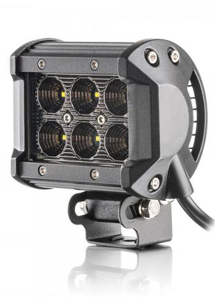 LED фара Лидер D 18W Graphite ближний свет 95mm 3990