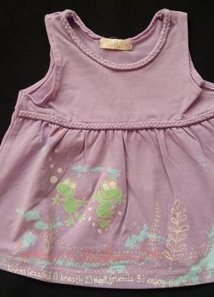 Летнее платье iana (италия), на 9-12 месяцев