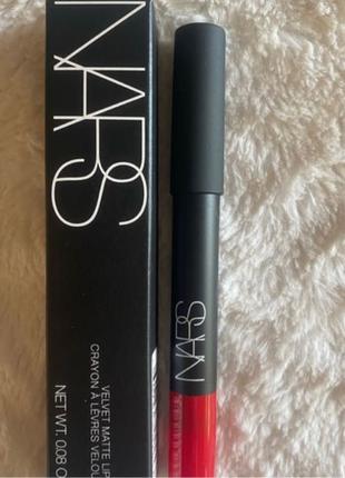 Матовая помада-карандаш nars velvet