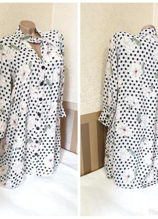 Сукня - сорочка. zara basic.