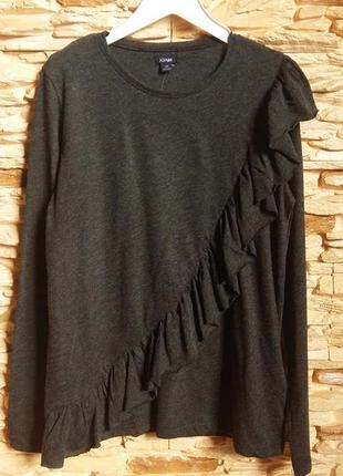 Реглан/блуза с шерстью kiabi (франция) на 12 лет (размер 146-152)