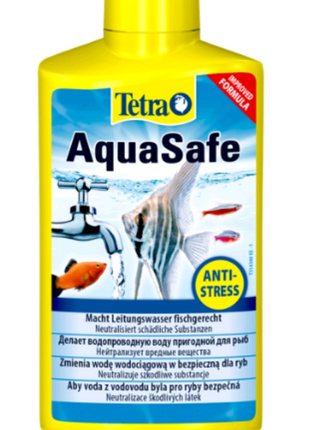 Новый Кондиціонер для води Tetra Aqua Safe 100 мл на 200 л