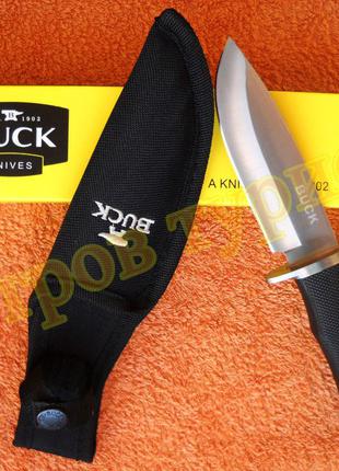 Охотничий Тактический Нож Buck 009 с чехлом  56HRC