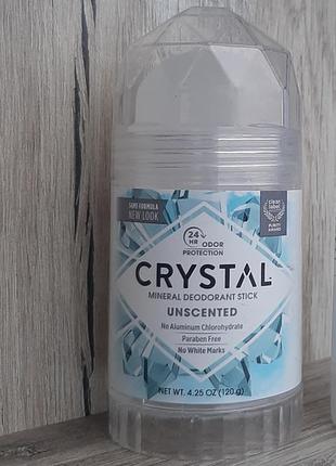 Cristal минеральный дезодорант-карандаш, без запаха, 120 г