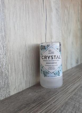 Cristal
минеральный дезодорант-карандаш, без запаха, 40 г