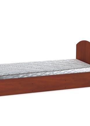Кровать на металлическом каркасе лдсп