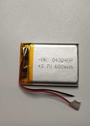Акумулятор з контролером заряду Li-Pol 043040P 3,7V 600mAh (4*...