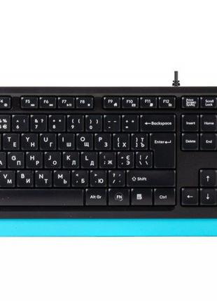 Клавиатура A4Tech FK10 Ukr Blue USB