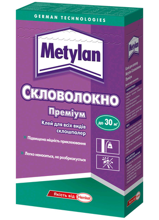 Клей для обоев Metylan Стекловолокно Премиум 500 грамм