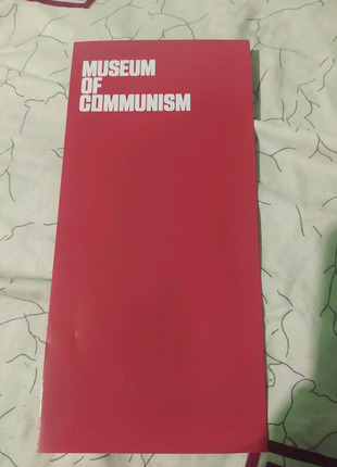 Буклет "Празький музей комунізму" сувенір Чехія