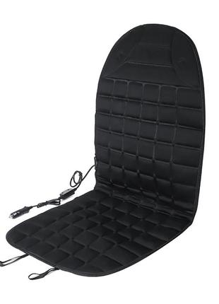 Накидка на сиденье Aikesi 01 Black с подогревом от прикуривате...