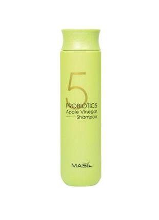 Мягкий шампунь для волос masil 5 probiotics apple vinegar shampoo