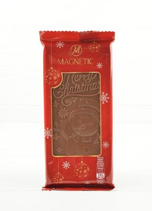 Молочный шоколад новогодний подарочный Magnetic 100г (Польша)