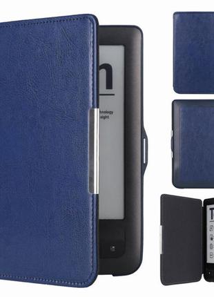 Чохол обкладинка PocketBook 623 Touch Lux темно синій