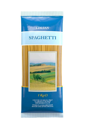 Макаронные изделия – спагетти от Amway 4 пакета по 1 кг