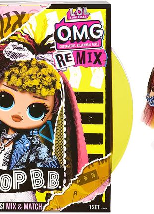Кукла LOL Surprise OMG Remix Pop B.B. Диско-Леди ЛОЛ Ремикс