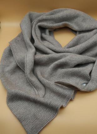 Теплый универсальный шарф-платок (бактус) модель 21-22 г.