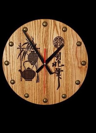 Часы из натурального дерева Восток1