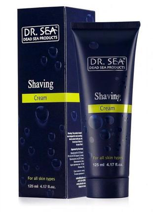 Крем для гоління dr. sea shaving cream 125 мл