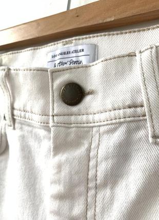 Штаны белые скини джинсы & other stories брендовые