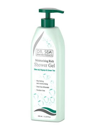 Увлажняющий крем-гель для душа dr. sea moisture rich shower cr...