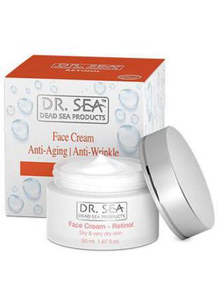 Крем для лица для сухой кожи dr. sea face cream for dry and ve...