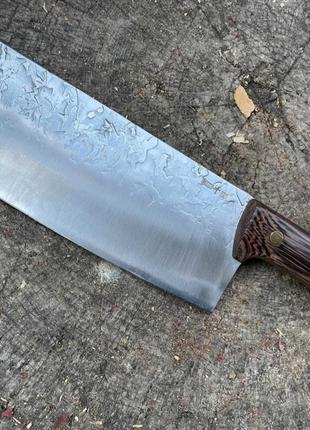 Нож поварской топор традиционный кухонник в походном исполнении
