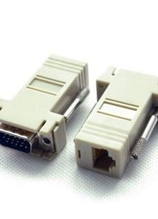 Удлинитель VGA — RJ45 (до 33 м)