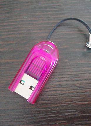 Картридер USB для карт памяти micro SD TF