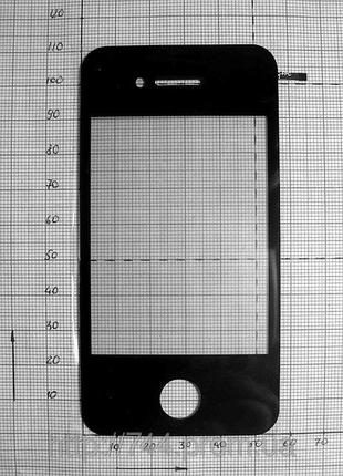 Тачскрин iPhone 4 China 56*111 мм touch(#1978)