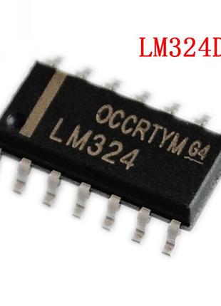 LM324DR LM324 SOP-14 3.9MM Операционный усилитель 4-канальный ...