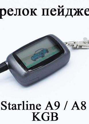 Брелок пейджер с ЖК-дисплеем для сигнализаций Starline A9 A8 K...