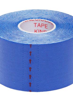 Кінезіо тейп BLUE синій Kinesio tape 5 м знімає біль у м'язах ...