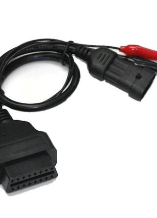 Переходник для Fiat/Alfa/Lancia/Chery 3 pin на 16 pin OBD