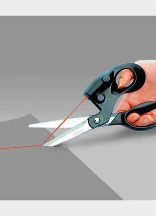 Ножницы с лазерным указателем для точной резки, с лазером