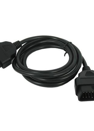 Диагностика 16 pin OBD 2 ELM кабель удлинитель переходник 1.5 ...