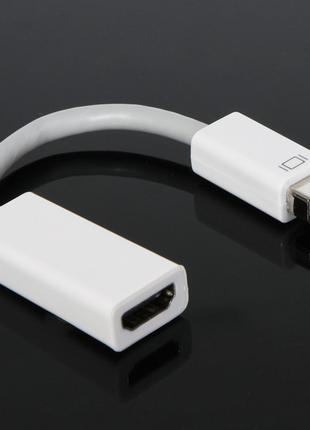 Переходник mini DVI Mac - HDMI Air Apple adapter вывод изображ...