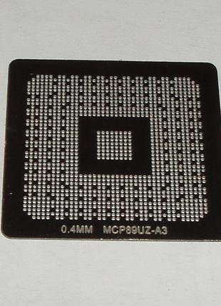 BGA шаблони Nvidia 0.4 mm MCP89UZ-A3 трафарети для реболлу реб...