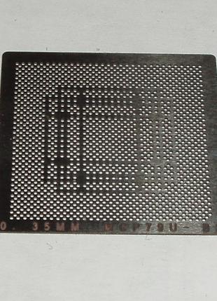 BGA шаблони Nvidia 0.35 mm MCP79U-B2 трафарети для реболлу реб...