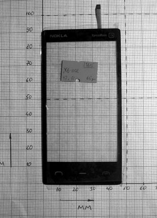 Сенсор тачскрин для Nokia X6-002 47x91ммton1615)