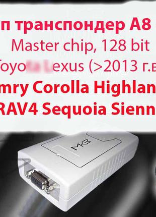 Чип транспондер A8 (H master chip) 128 bit Toyo_ta Lexys (>201...